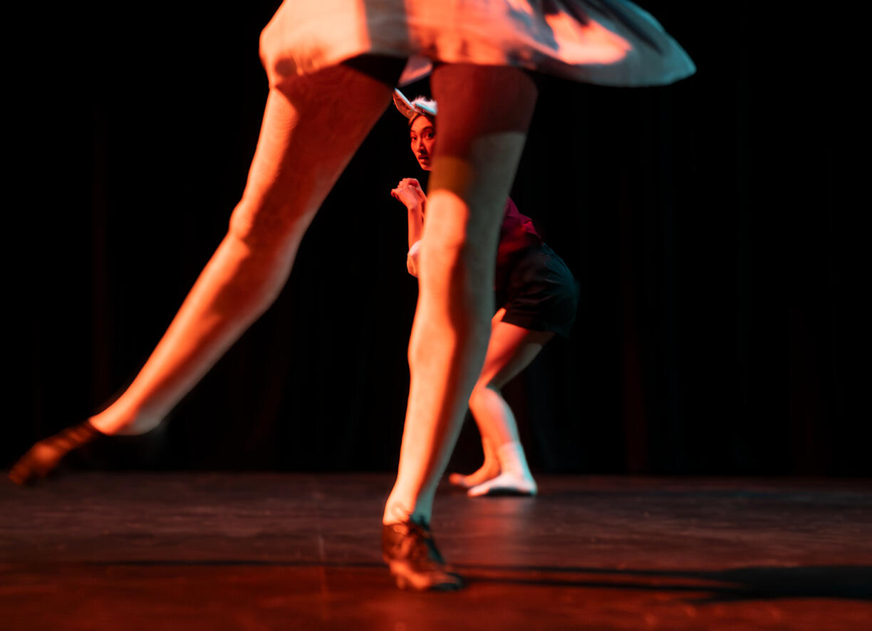 Alice (Kara Roseborough) Rabbit (Ginny Jian)