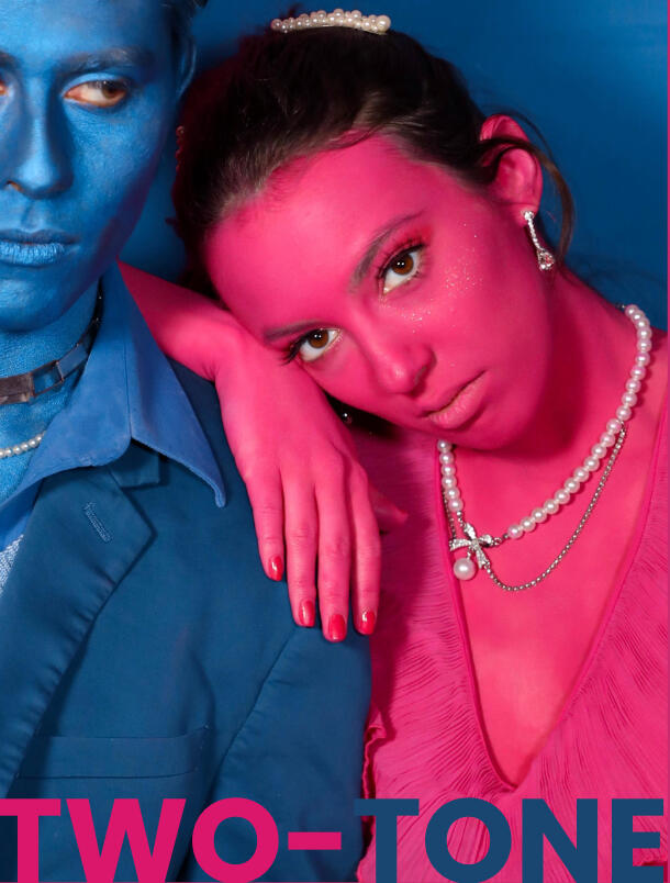 Shoot title page, Models: Brandon Martinez, Jill Pierangeli