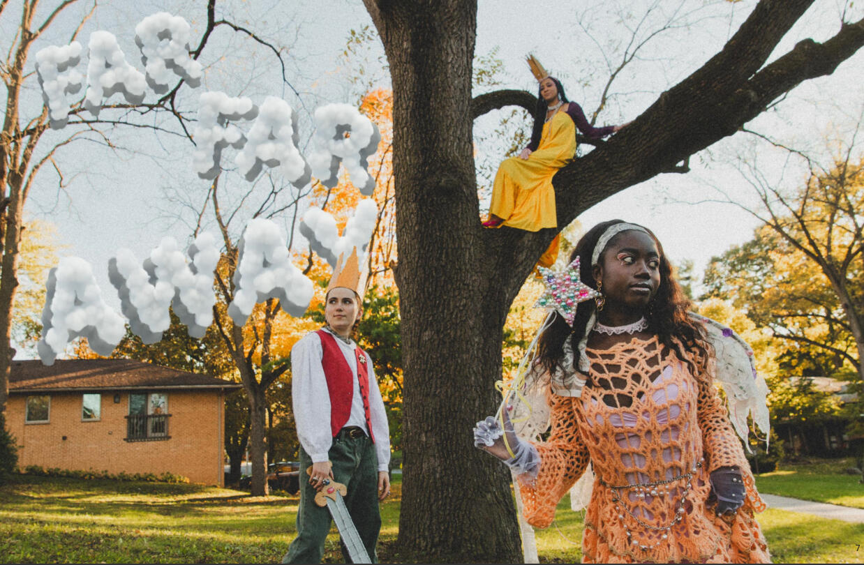 Shoot title page, Models: Juliet Bornholdt, Freda Frimpong, Alexandria Smith
